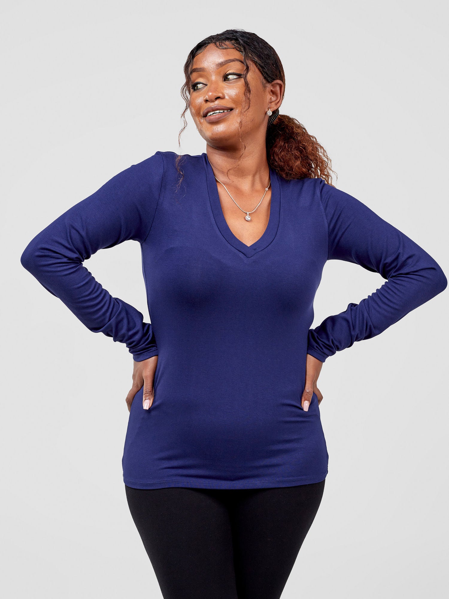 Vivo Basic Leggings - Navy Blue