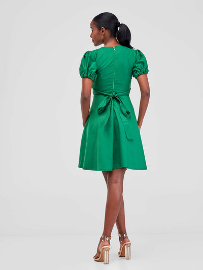 Tribelly Fashions Cinderella Dress - Green