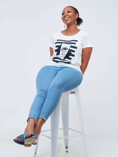 Lamazi Collections T-shirt - White - Shop Zetu Kenya