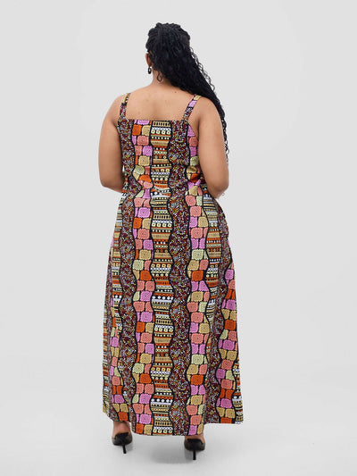 Keshi Dress - Multicolored - Shopzetu