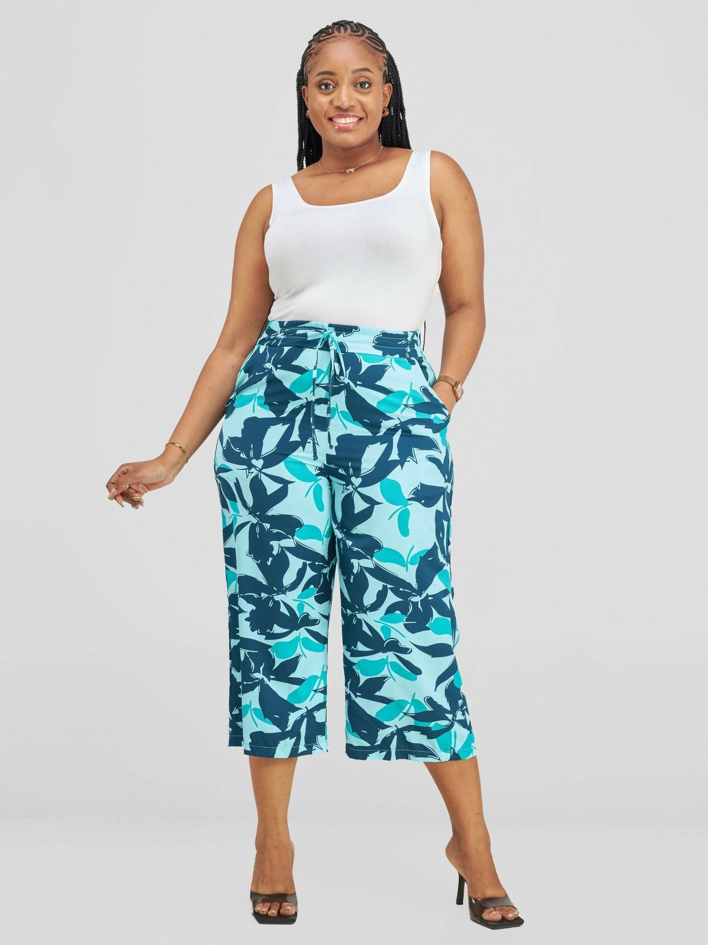 Lizola Dabiku Pant - Green - Shopzetu