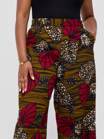 Vivo Kitenge Wide Leg Pants - Sipo - Shopzetu