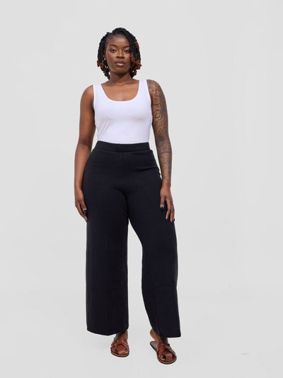 Vivo Lalani Lounge Pants - Black - Shopzetu