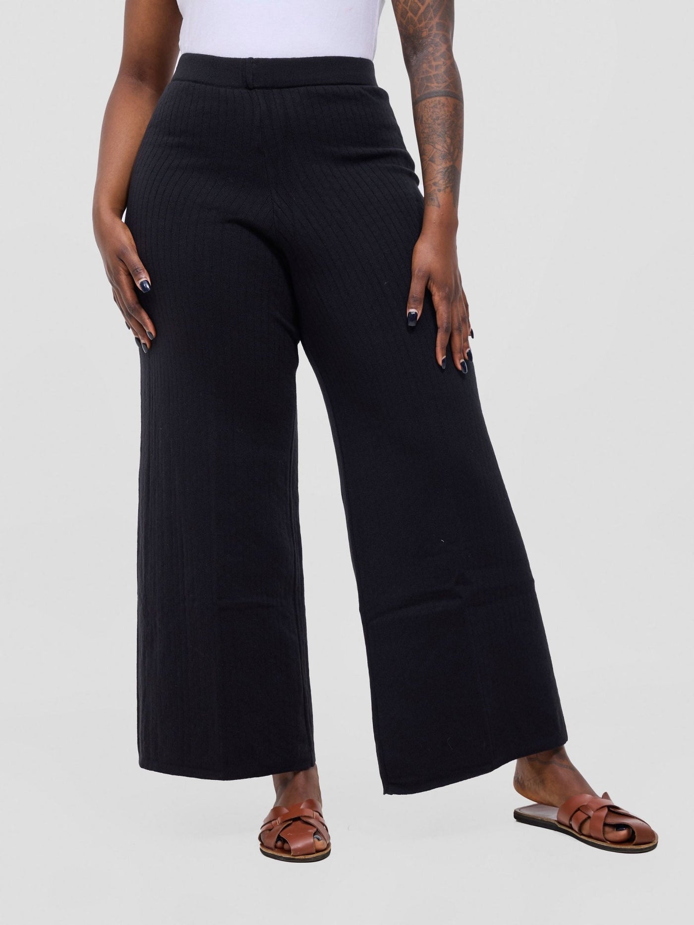 Vivo Lalani Lounge Pants - Black - Shopzetu