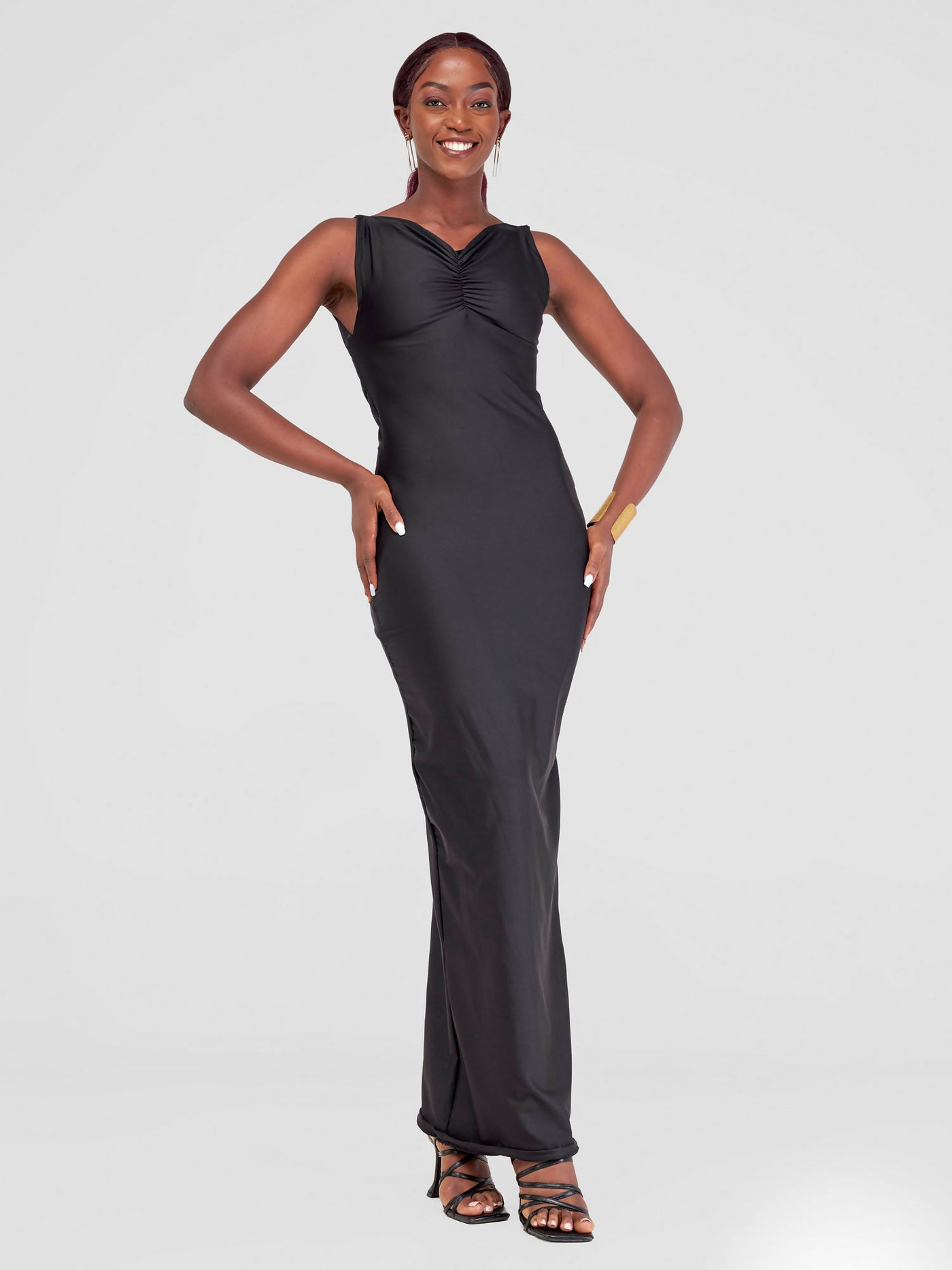 Juka Closet Maxi Dresses - Black