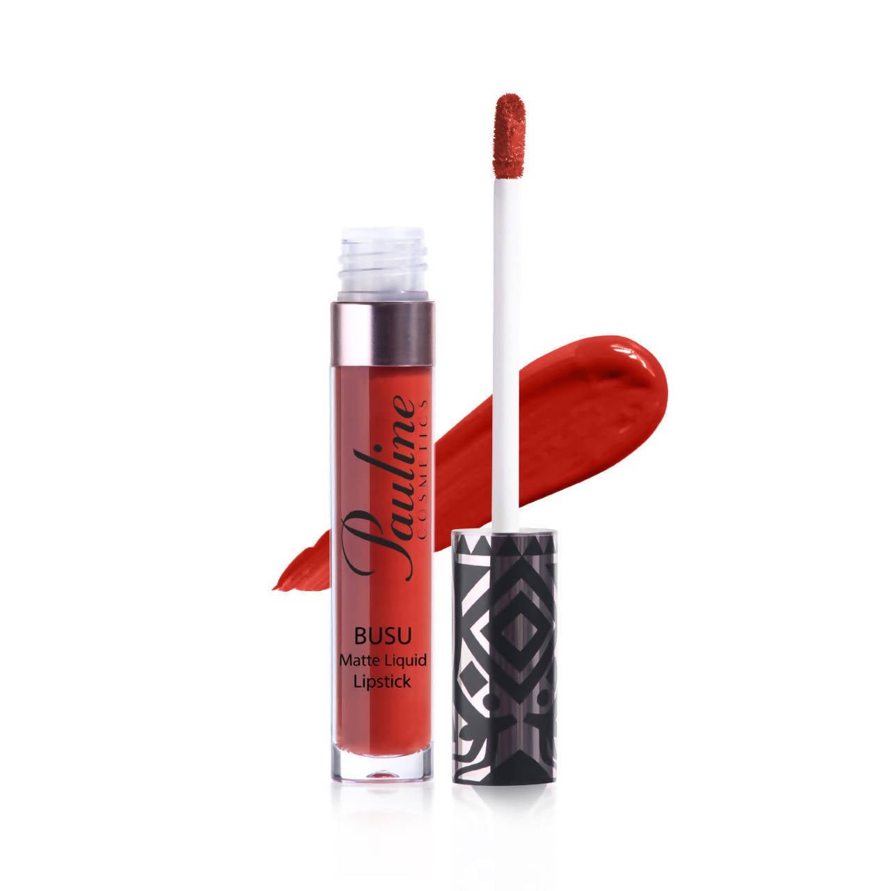 Pauline Cosmetics Accra Liquid Matte Lipstick - Red - Shopzetu