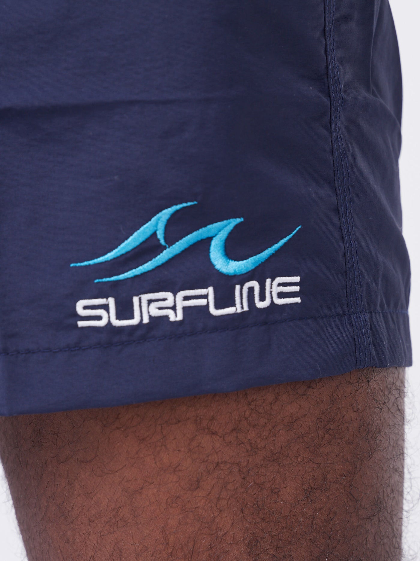 Zetu Men's Surf Line Swim Shorts - Blue