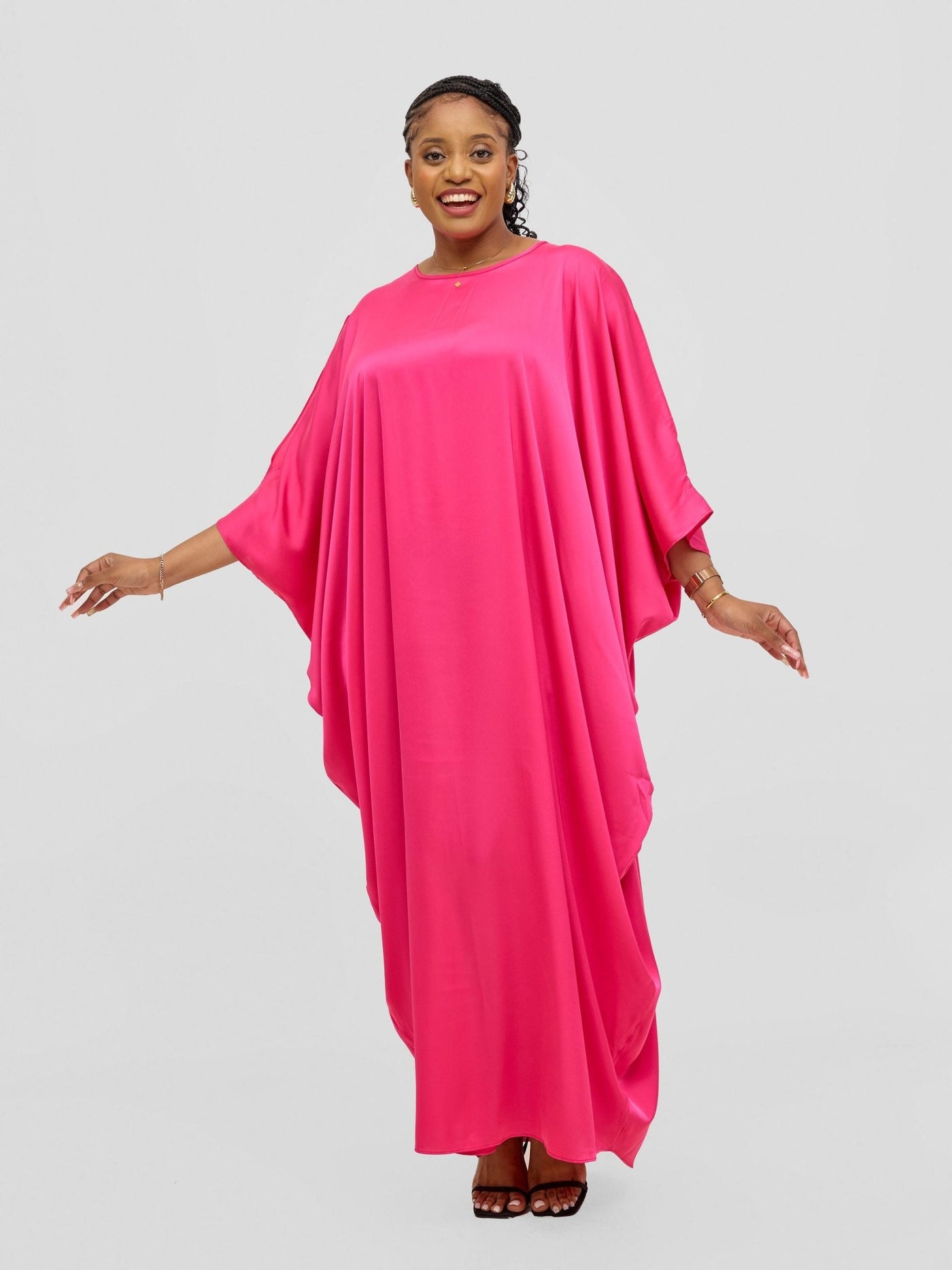 Vivo Lani Maxi Dress - Pink - Shopzetu