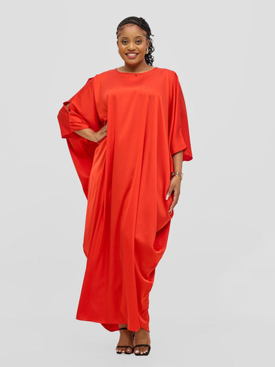 Vivo Lani Maxi Dress - Red - Shopzetu