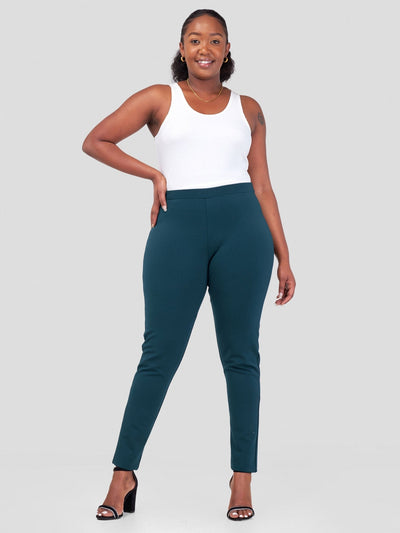 Vivo Sia Leisure Pants - Dark Green - Shopzetu