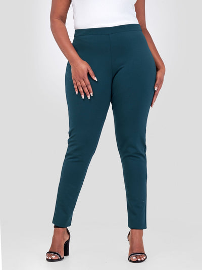 Vivo Sia Leisure Pants - Dark Green - Shopzetu