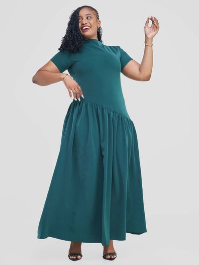 Hulu Free Dress - Green - Shopzetu