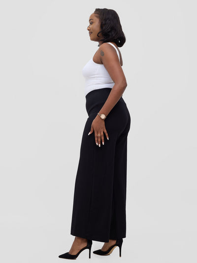 Upe Wide Leg Pants - Black