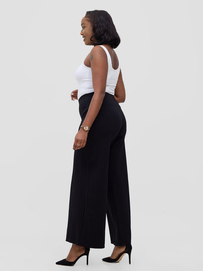 Upe Wide Leg Pants - Black