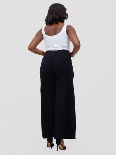 Upe Wide Leg Pants - Black