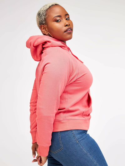 Hessed Unisex Hoodies - Pink - Shopzetu