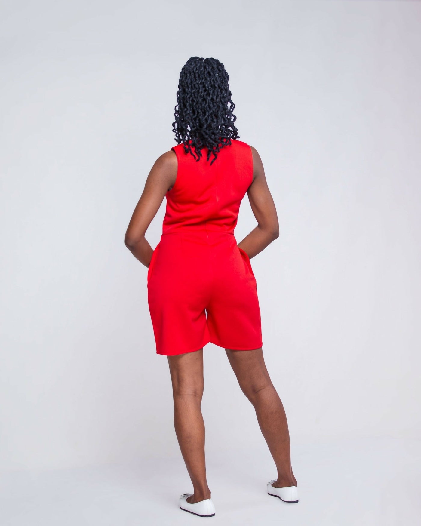 Bellatrix Romper - Red - Shopzetu