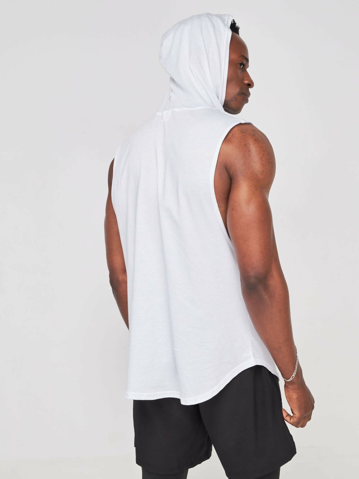 ZbyZ Make The Rules Hooded Tee - White - Shopzetu