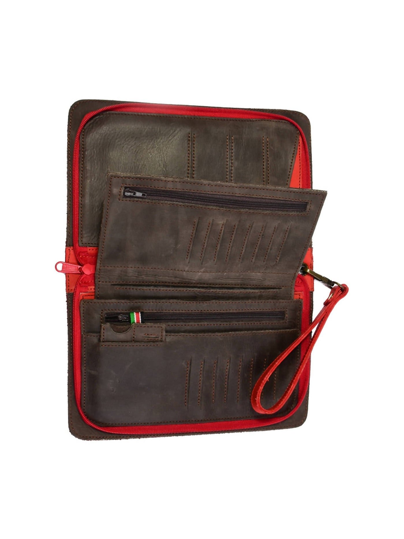 Wazawazi Uli Travel Wallet - Brown