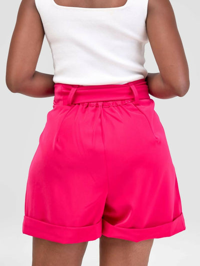 Merli Africa Turn Up Short - Pink - Shopzetu