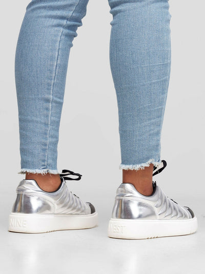 Nine West Semmey Sneaker - Silver - Shopzetu