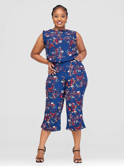 Lizola Muli 2Pc Set - Navy Blue - Shopzetu