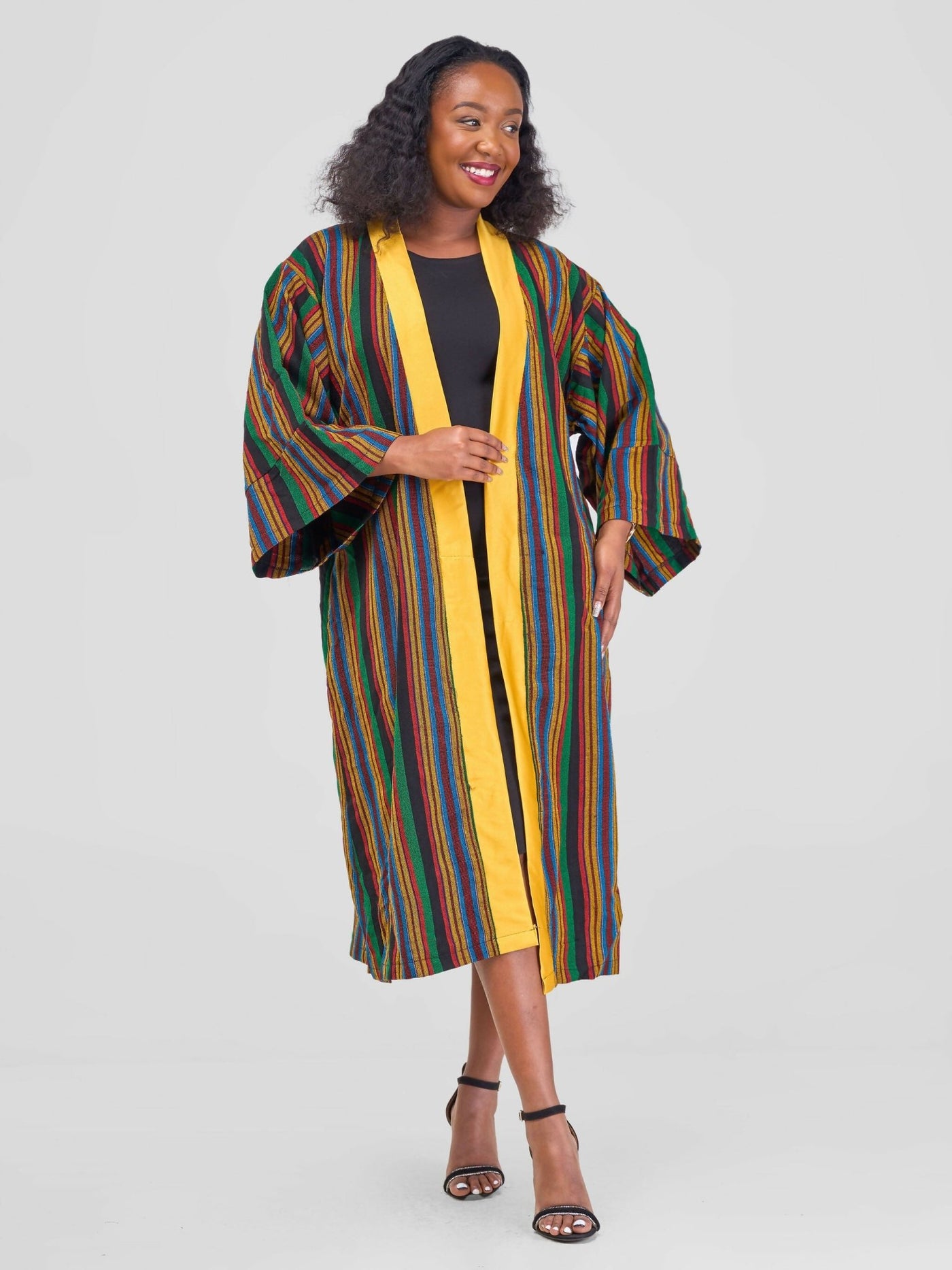 Liquid Lemn Unisex Kimono - Multicolored - Shopzetu