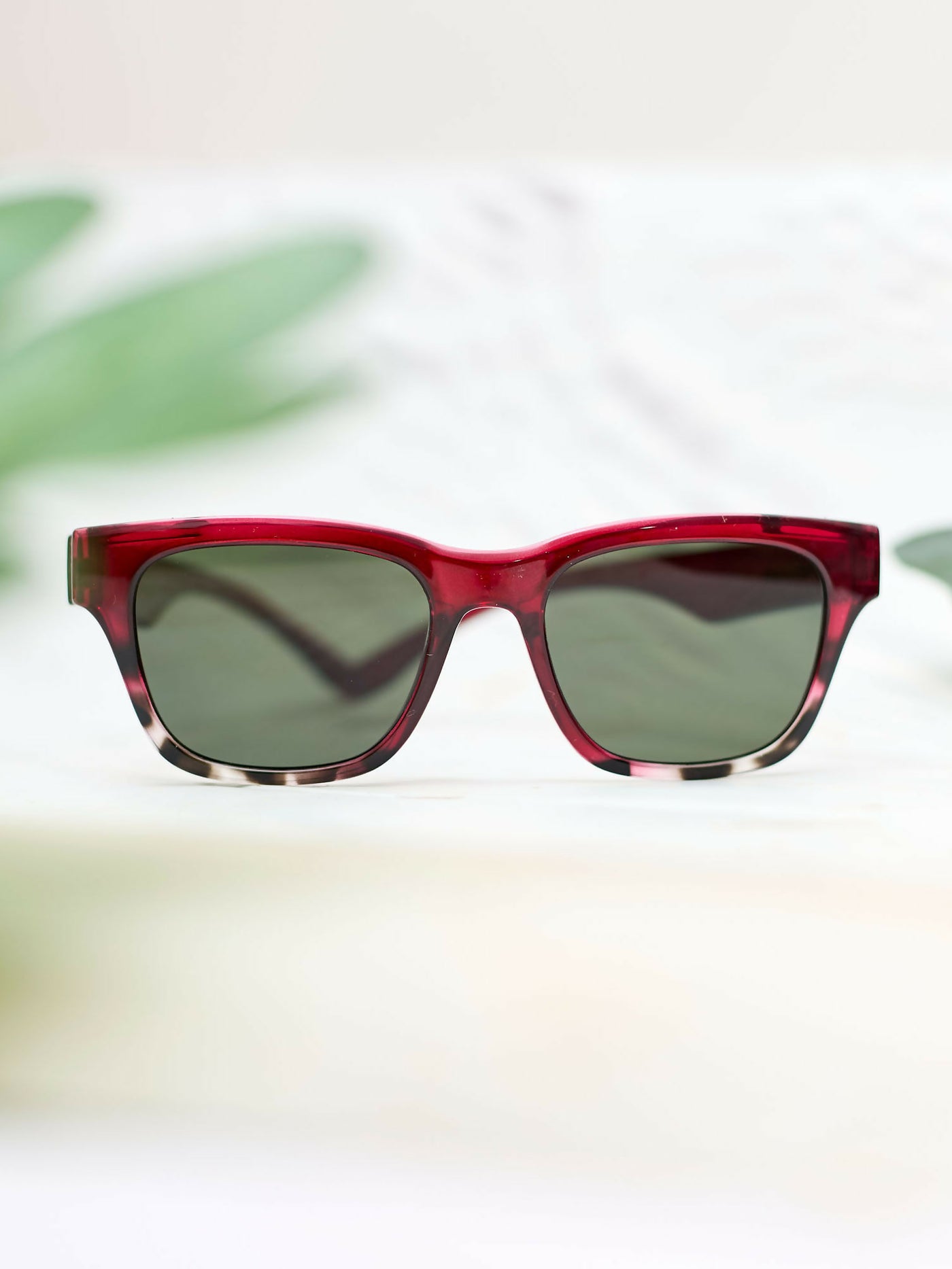 Waridi Eyewear Nyasi Bahari Sunglass - Maroon