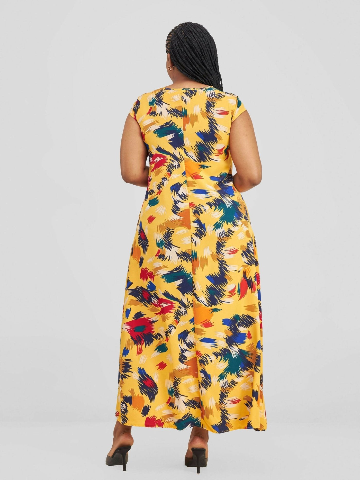 Lizola Ellen Maxi Dress - Yellow - Shopzetu