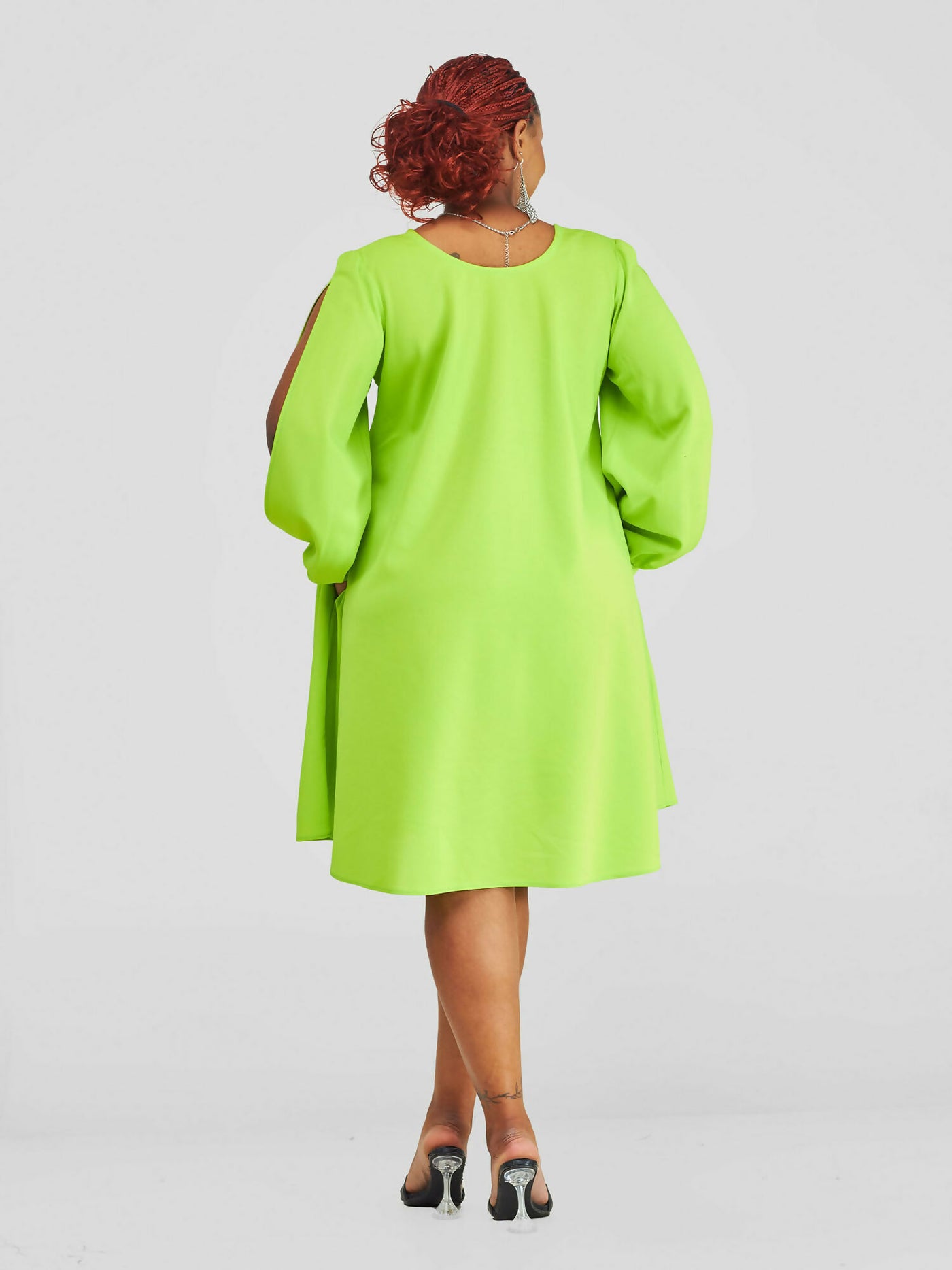 Mariste Luku Shift Dress - Luminous Green