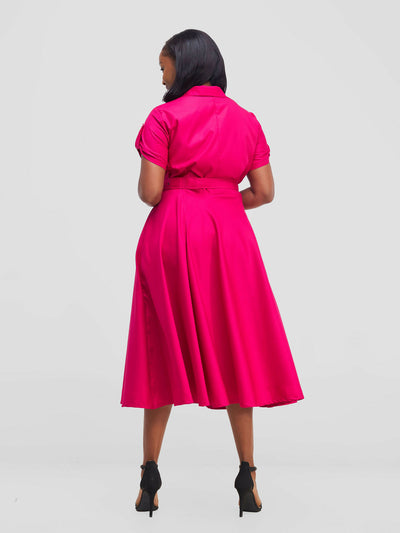 Kakiba Collections Catherine Dress - Pink