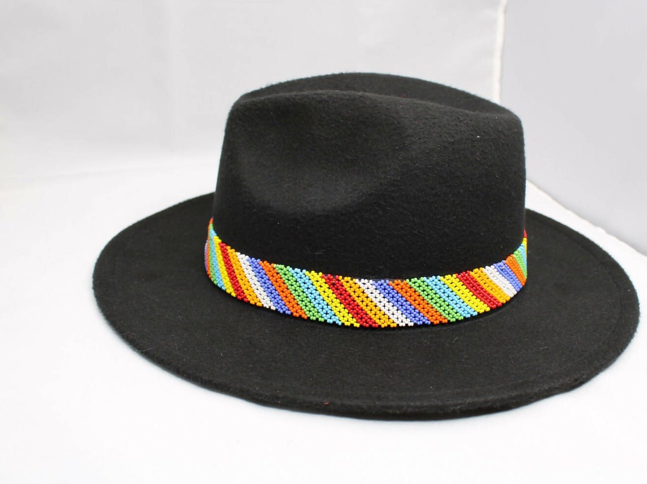 Umbo Collection Fedora Hat - Black - Shopzetu