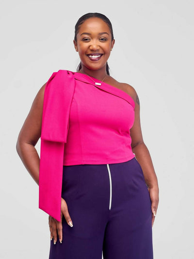 Merli Africa Zora Top - Pink - Shopzetu