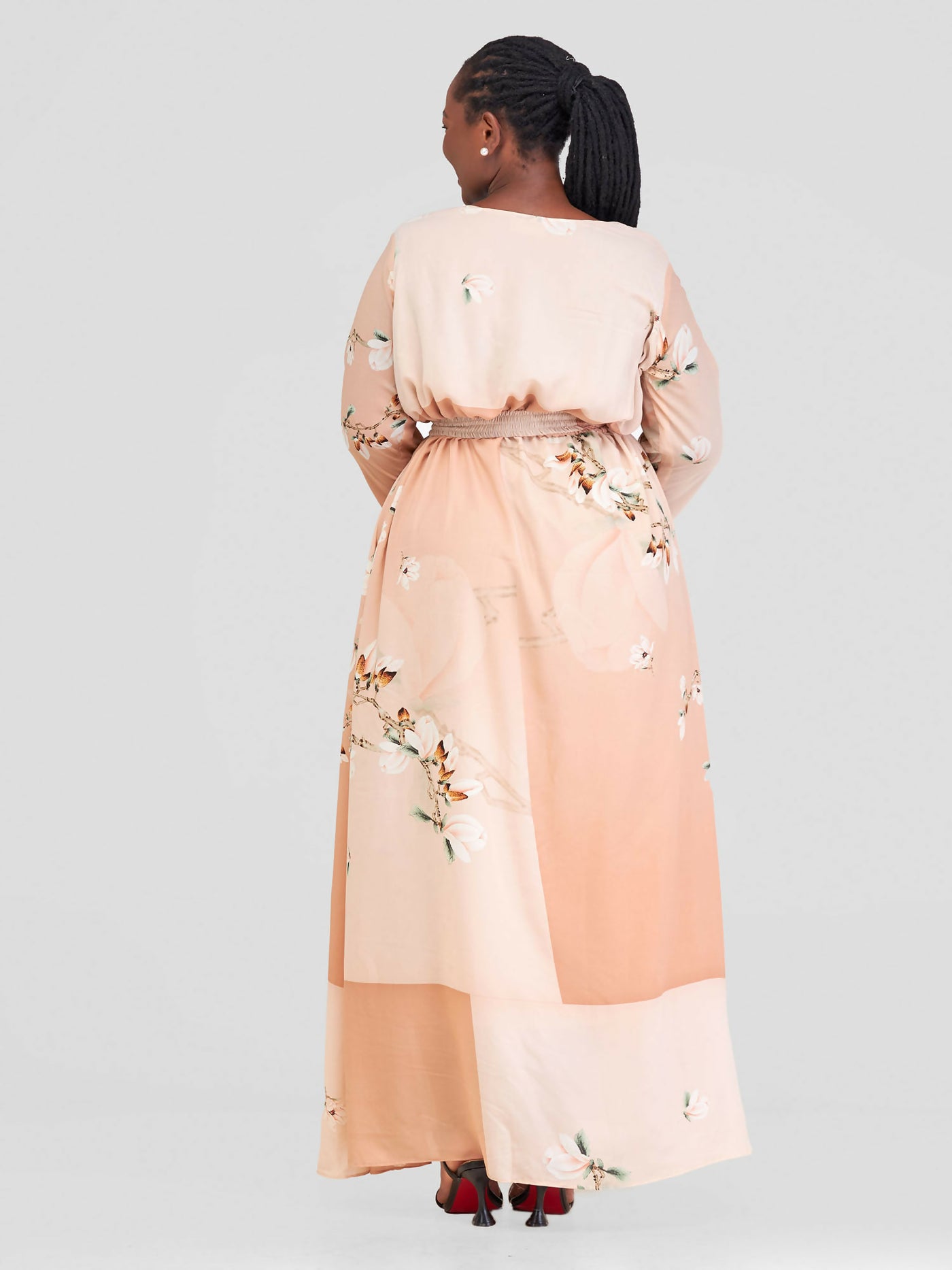 Kakiba Collections Arianna Dress - Brown