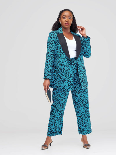 Cheetah Suit - Blue - Shopzetu