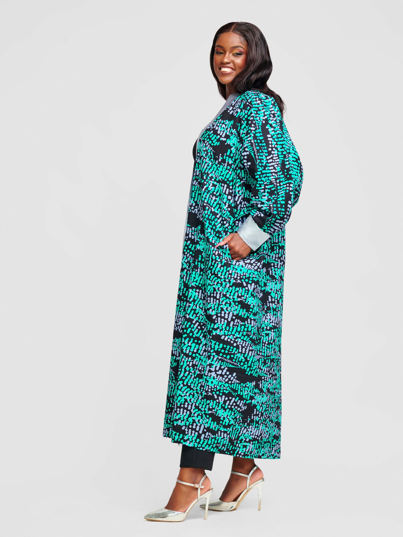 Halima Ankara Balloon Sleeve Kimono (5)