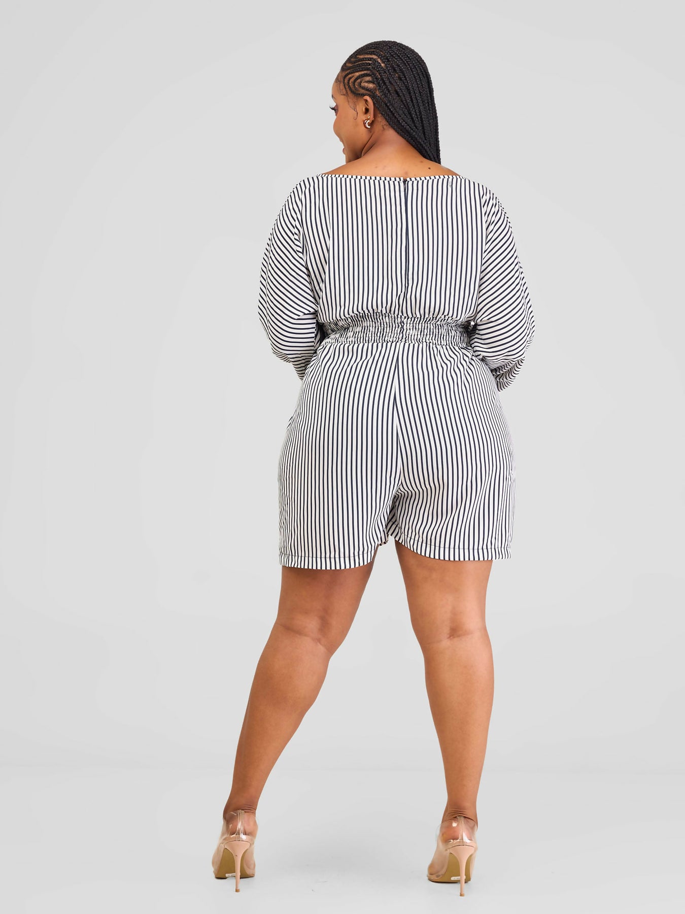 Salok Havilah Wear Taji playsuit - Black / White – Shopzetu