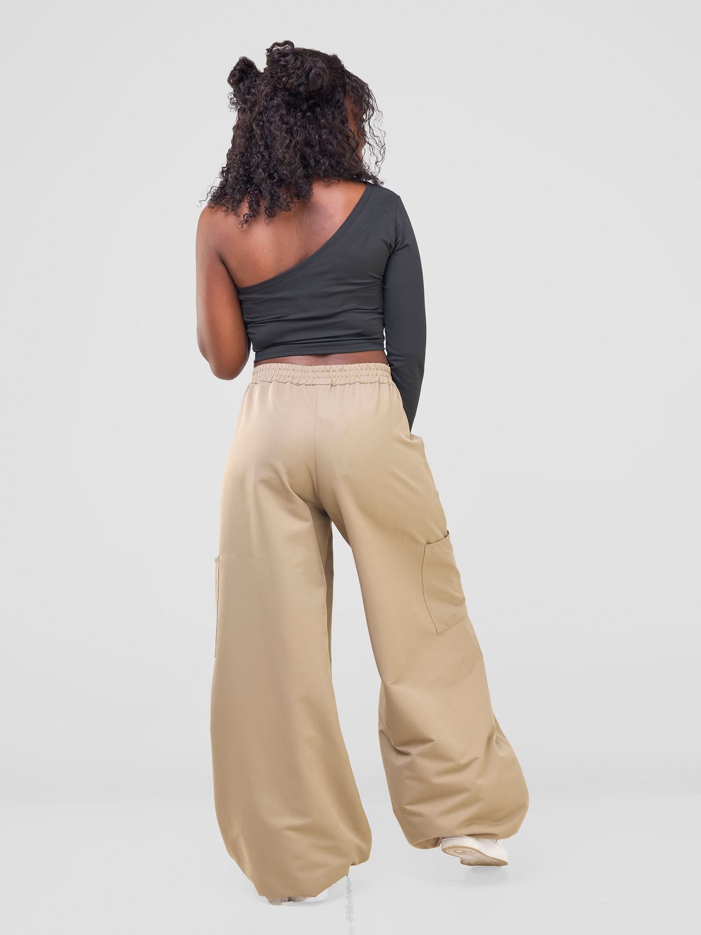 Zoya Temo Parachute Pants - Taupe