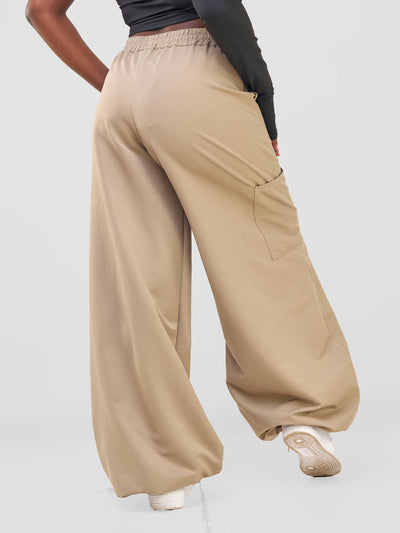 Zoya Temo Parachute Pants - Taupe