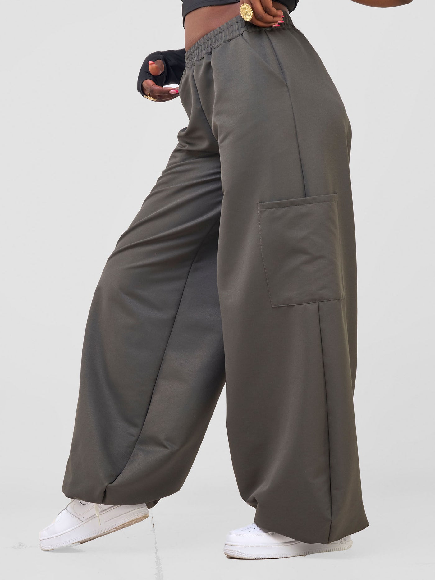 Zoya Temo Parachute Pants - Hunters