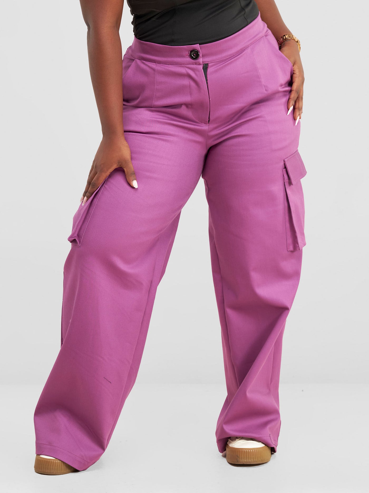 Sitawi Cargo Pants - Purple