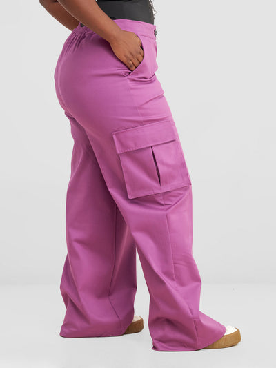 Sitawi Cargo Pants - Purple