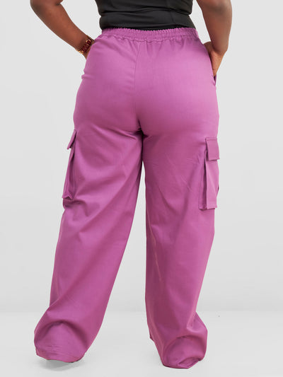 Sitawi Cargo Pants - Purple