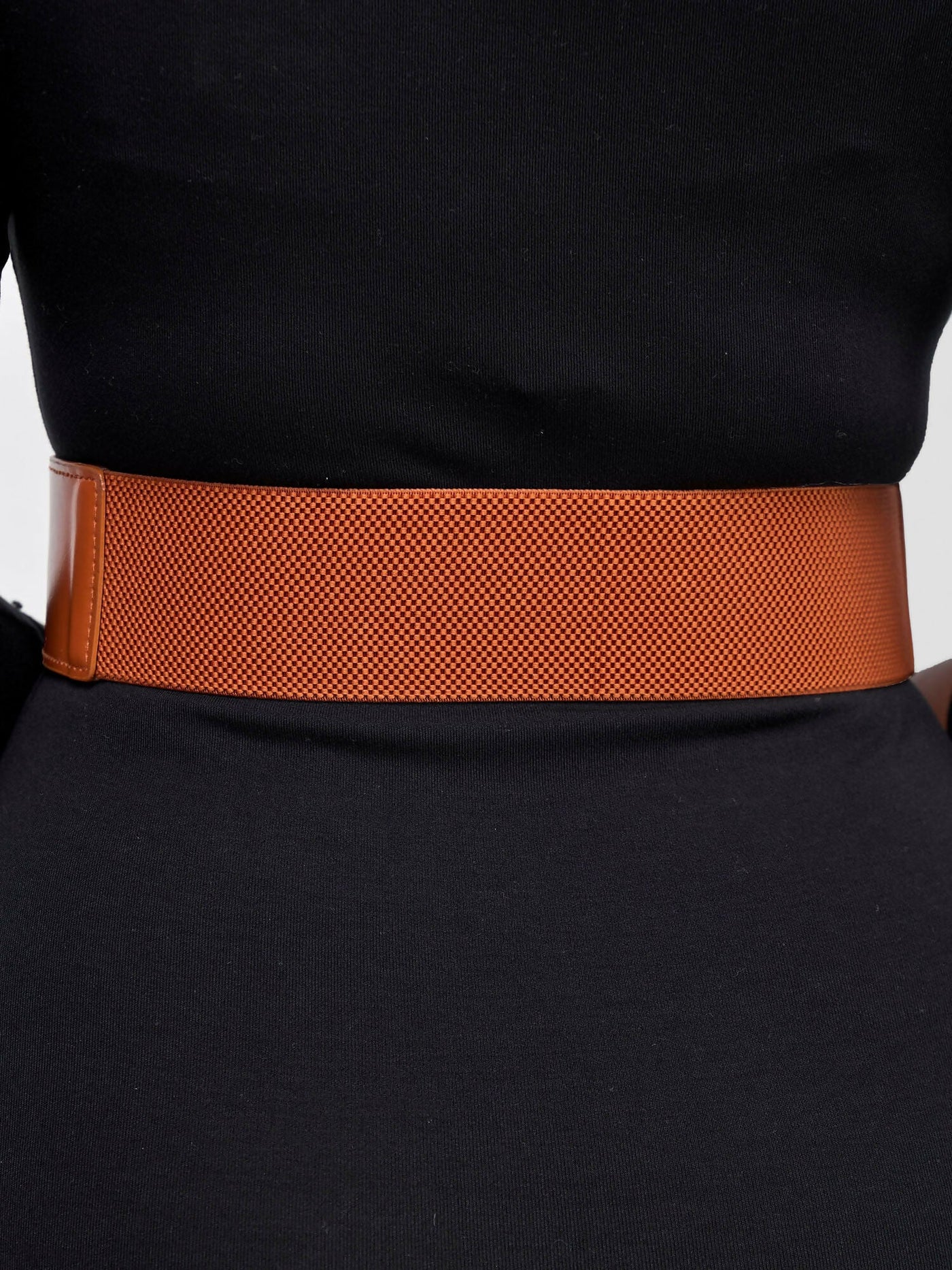 Afrodame Rina Waist Belt - Brown - Shopzetu