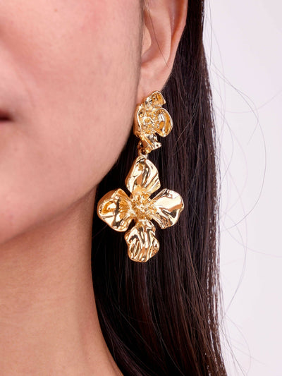 Bliss Egyptian Goddess Earrings - Gold - Shopzetu