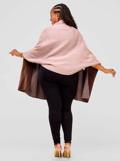 Anel's Knitwear Stunner Poncho - Champagne