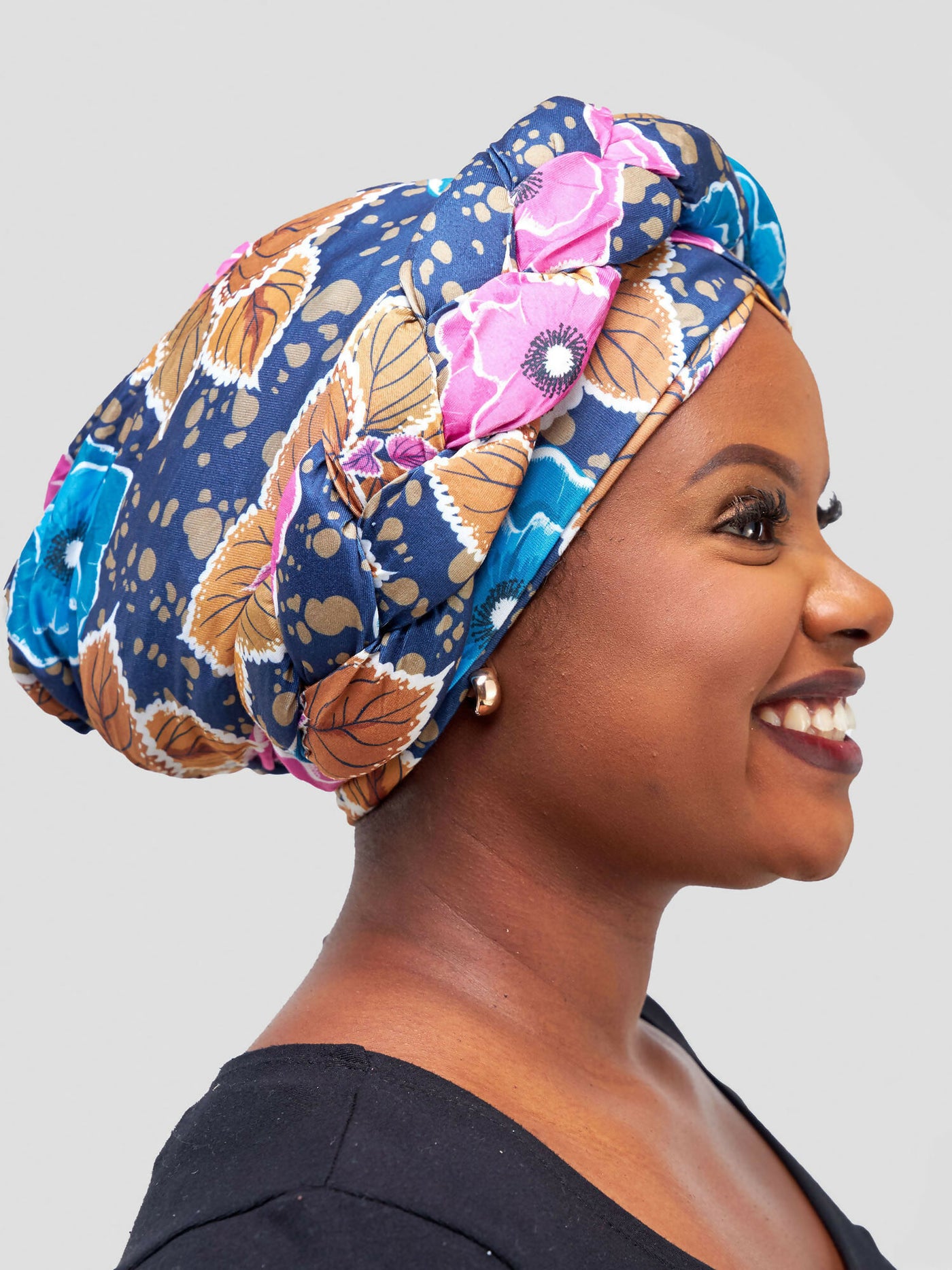 Aisha Fashion World Turban - Pink Floral