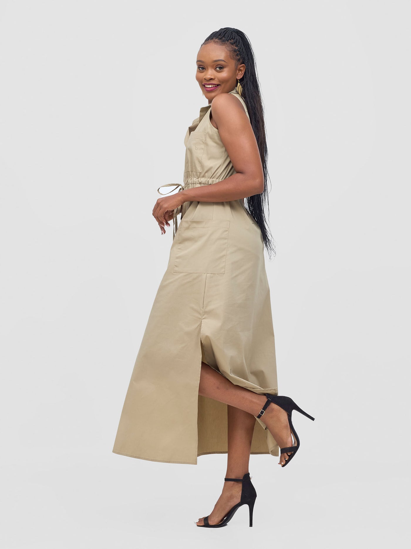 Kamari Maxi Dress - Tan