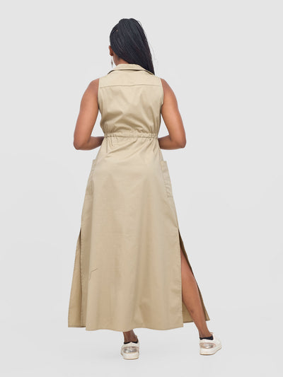 Kamari Maxi Dress - Tan