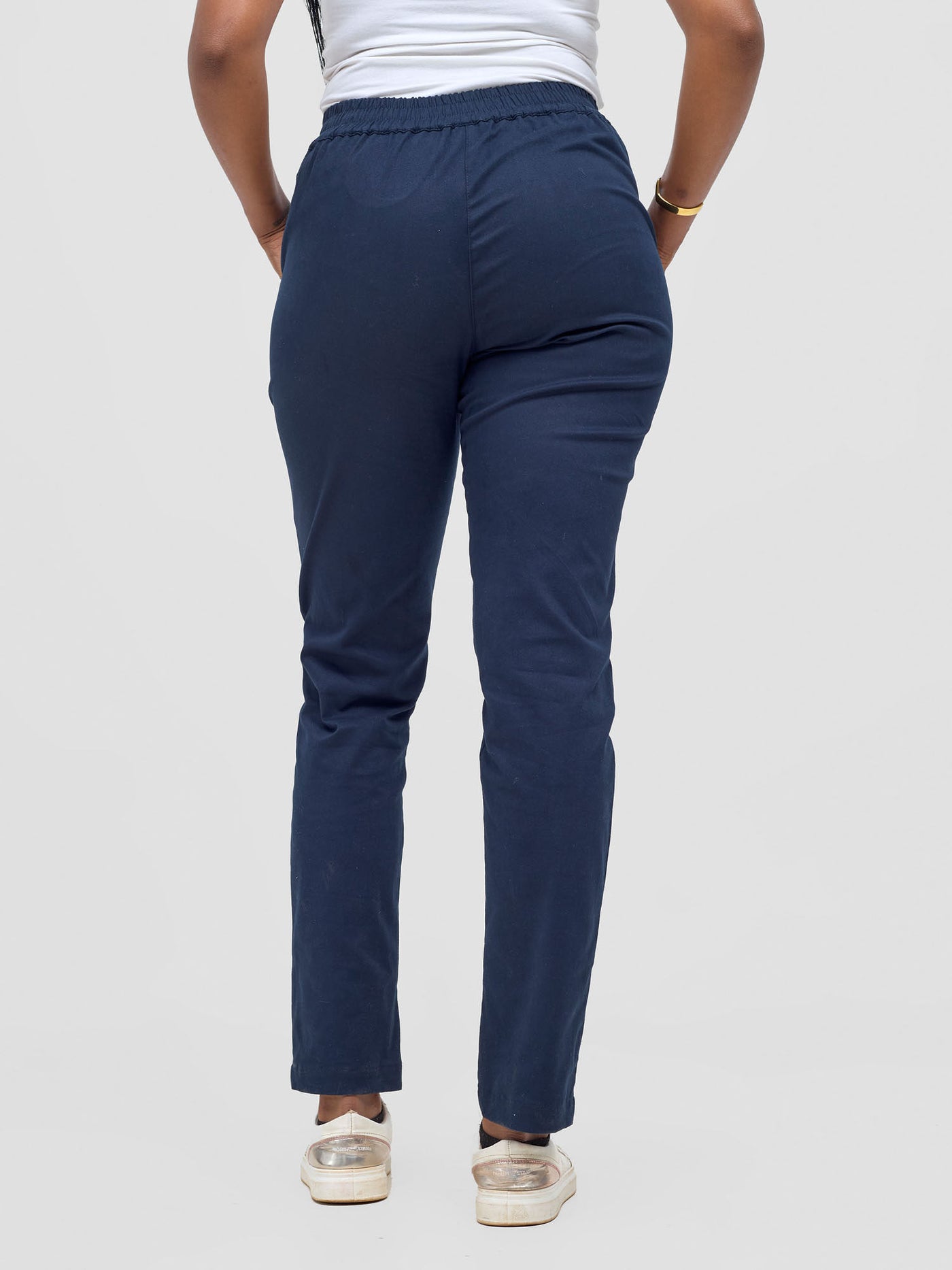 Safari Mansi Straight Leg Pants - Navy